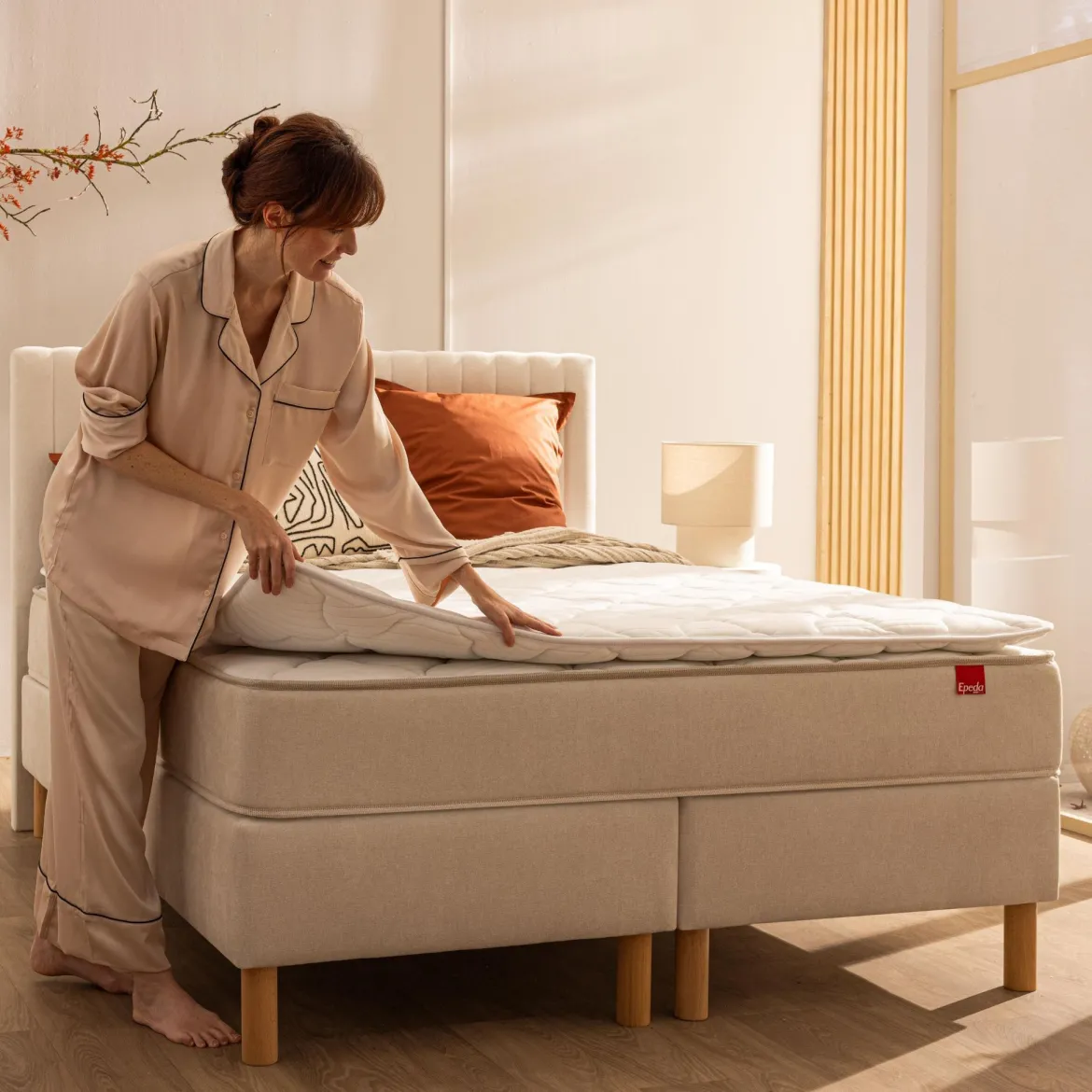Pack surmatelas et oreiller confortable Epeda