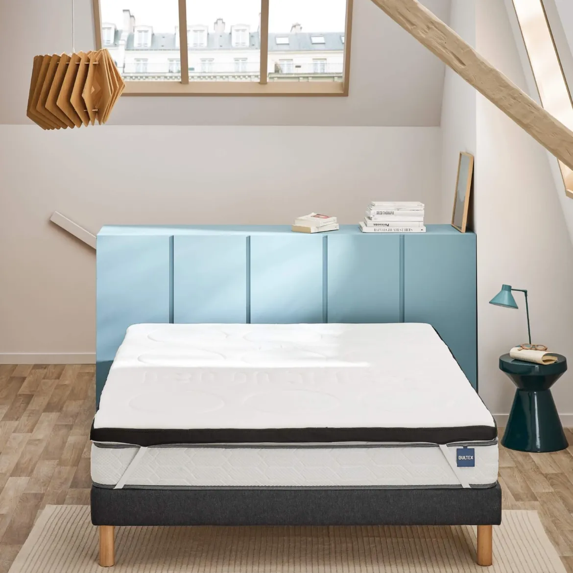 Pack surmatelas Memomax à mémoire de forme et oreiller Bultex