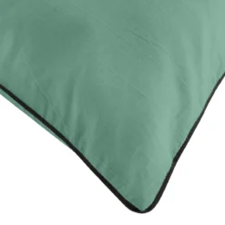 Parure de lit coton lavé Linette Sauge