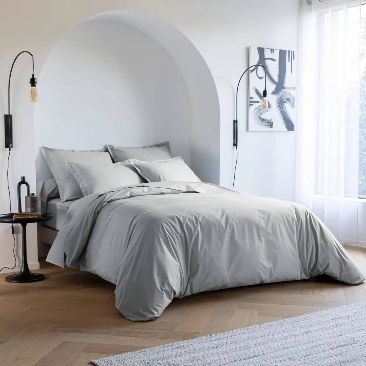 Parure de lit coton percale - SOMEO