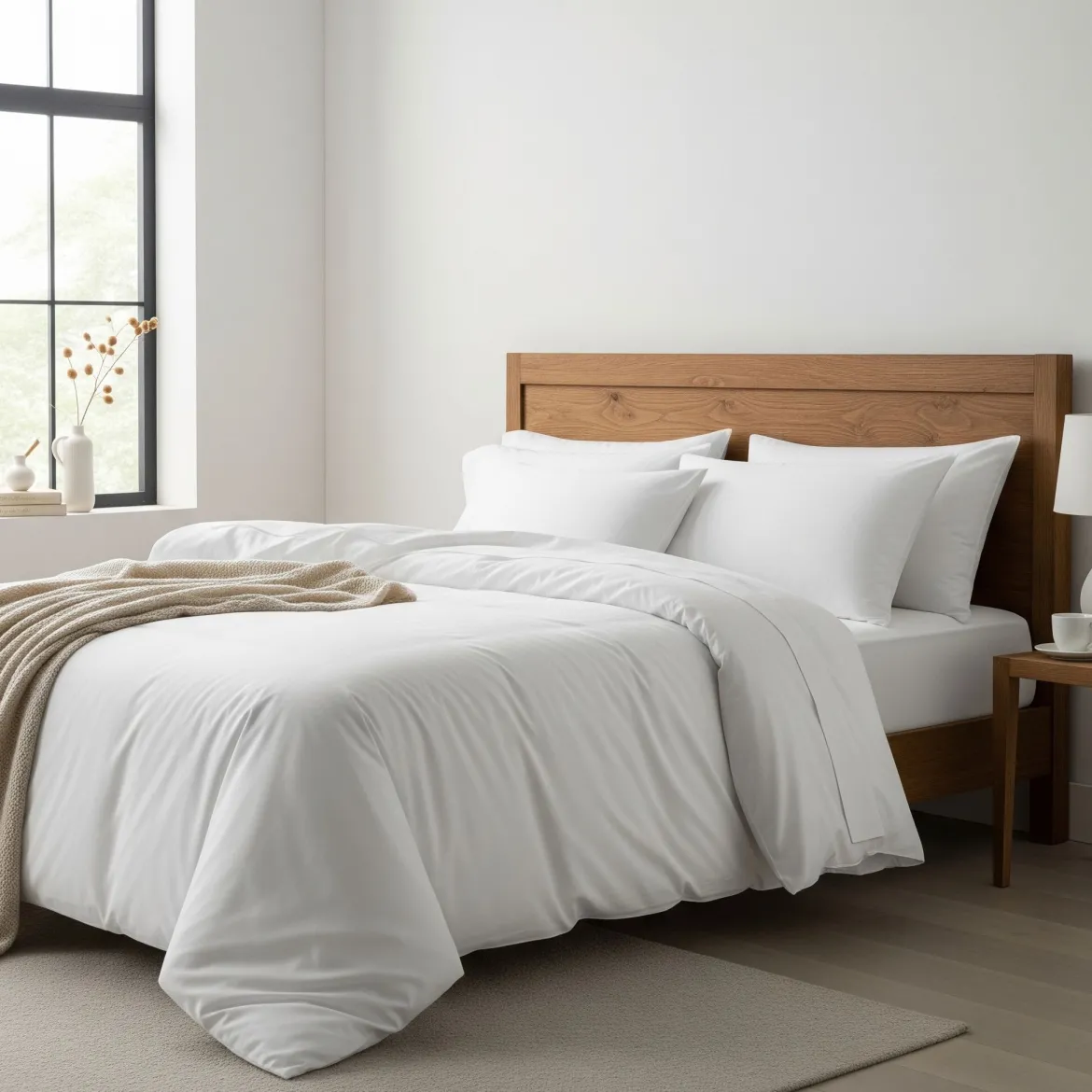 Parure de lit 100% coton Terre de Nuit