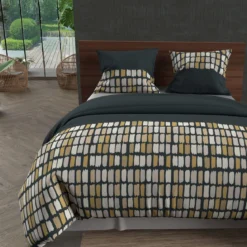 Parure de lit Fabio anthracite