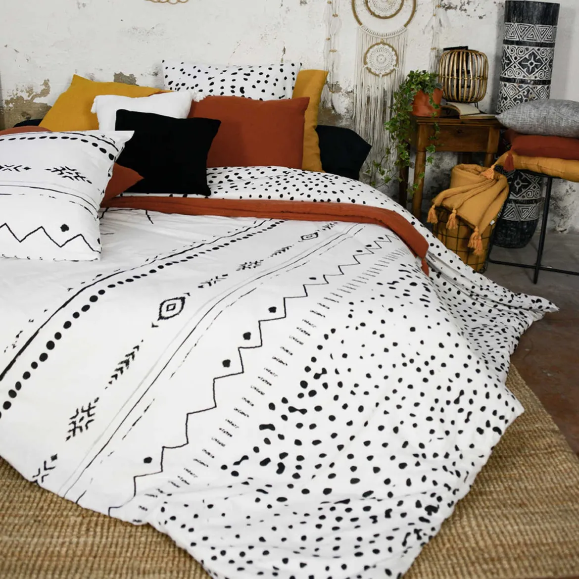 Parure de lit Ikat