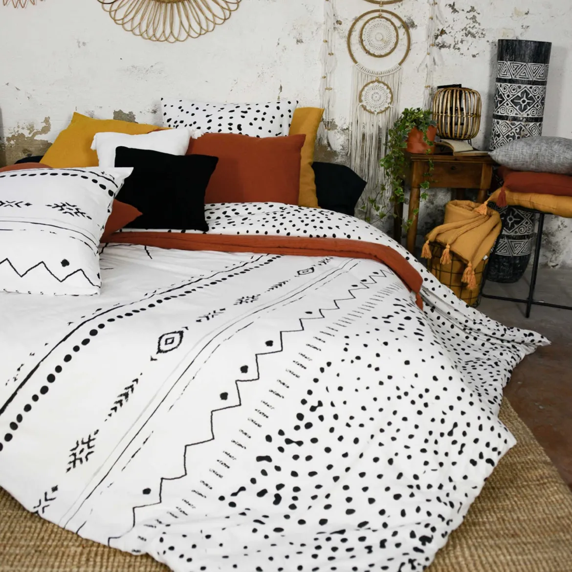 Parure de lit Ikat