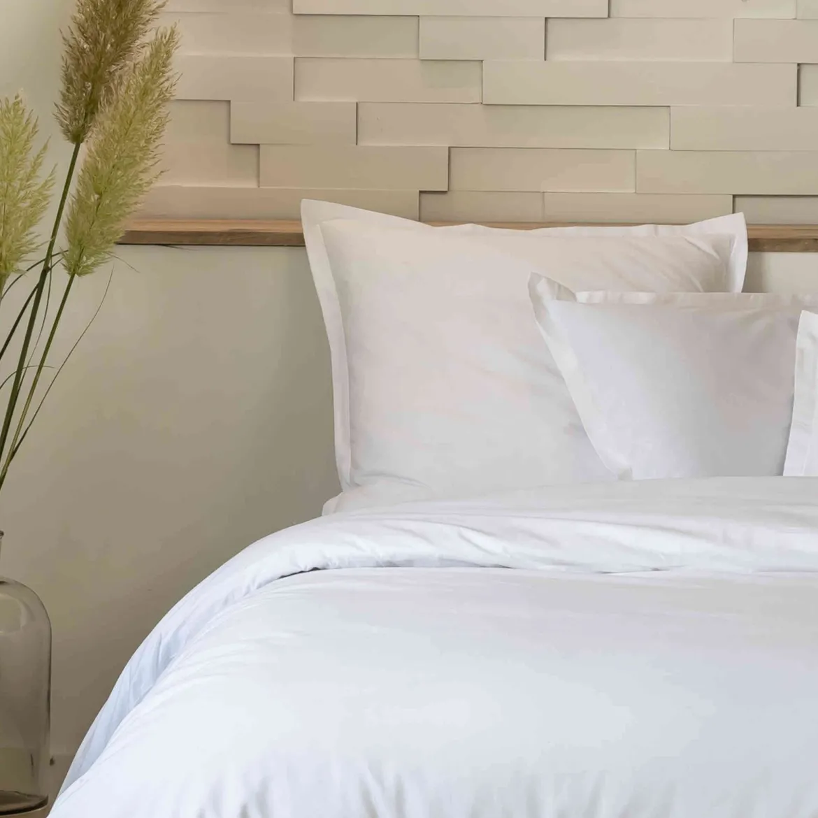 Parure de lit percale de coton Terre de Nuit