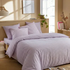 Parure de lit Vichy