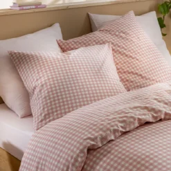 Parure de lit Vichy