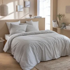 Parure de lit Vichy