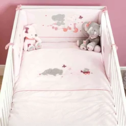 Peluche flatsie Adèle l'éléphante Nattou