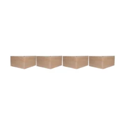 4 pieds angle droit 8 cm