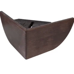 4 pieds angle galbé 10.5 cm