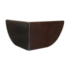 4 pieds angle galbé 10.5 cm