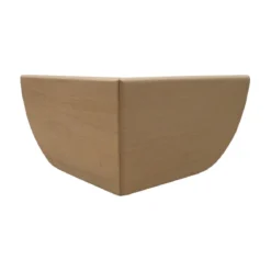 4 pieds angle galbé 10.5 cm