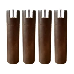 4 pieds cylindriques pour cadre à lattes 25 cm