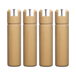 4 pieds cylindriques pour cadre à lattes 25 cm