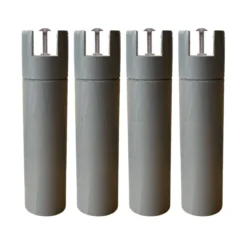 4 pieds cylindriques pour cadre à lattes 25 cm