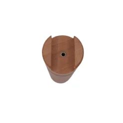 4 pieds cylindriques pour cadre à lattes 25 cm