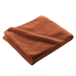 Plaid bouclette unie Wooly