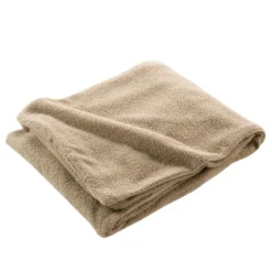 Plaid bouclette unie Wooly