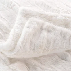 Plaid imitation fourrure/sherpa Foxy