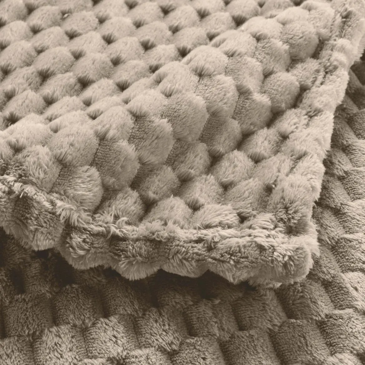 Plaid polaire cocooning 125x150 Mini Frosty