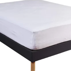 Protège matelas anti-acariens Microstop molleton 100% coton - bonnet 40 cm