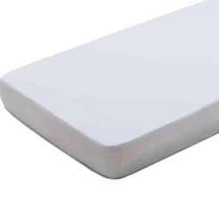 Protège matelas bébé molleton 100% coton bio - bonnet 15 cm