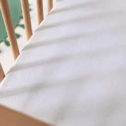 Protège matelas bébé molleton 100% coton bio imperméable - SOMEO