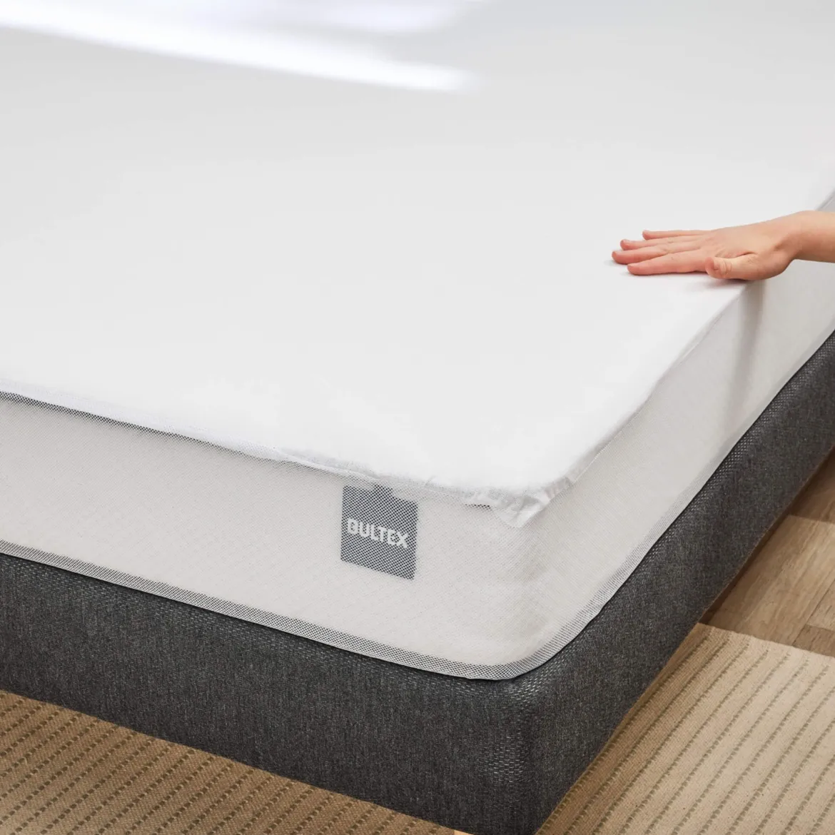 Protège matelas Bultex coton doux - bonnet extensible 20 à 30 cm