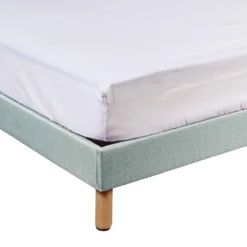 Protège matelas molleton 100% coton bio - bonnet 30 cm