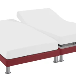 Protège matelas molleton imperméable - bonnet 30 cm TPR pour sommier articulé