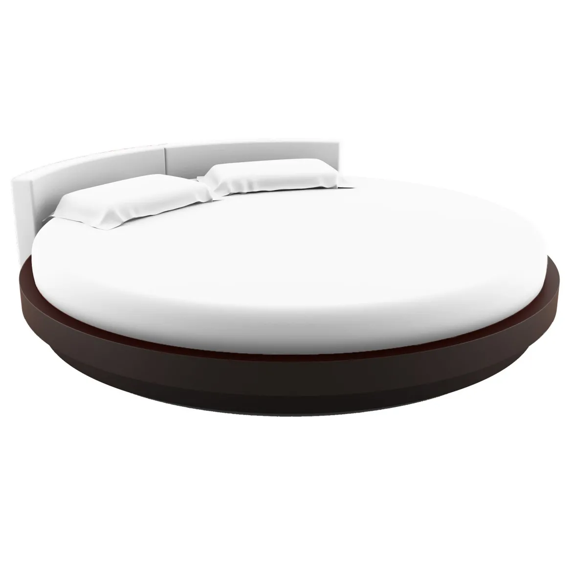 Protège matelas rond molleton 100% coton - bonnet 30 cm
