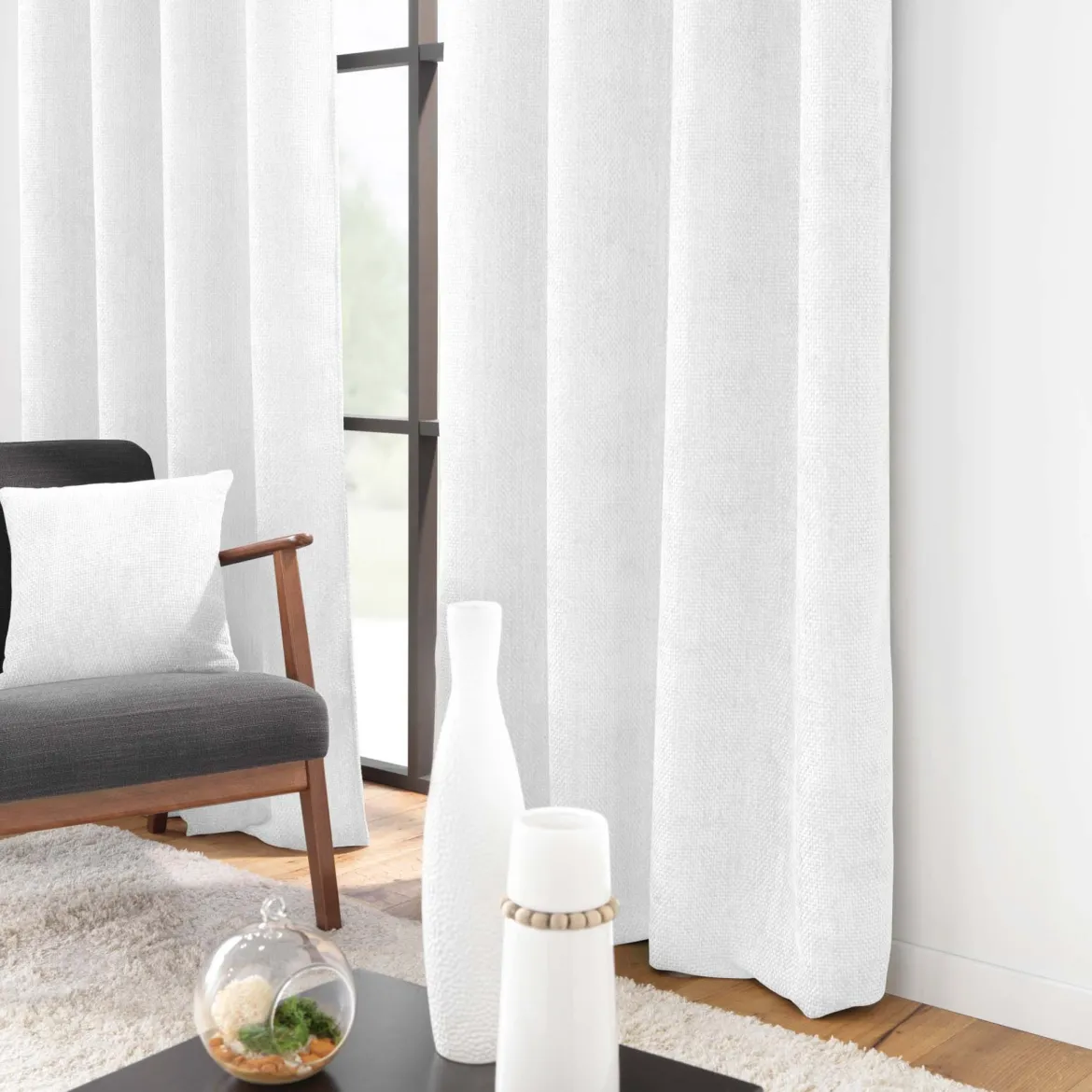 Rideau obscurcissant velours 140x260 Leo