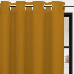 Rideaux à œillets Panama 135x250 cm