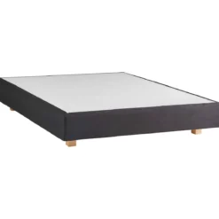 Sommier déco charbon tapissier 20cm non-feu hôtellerie DIRAC