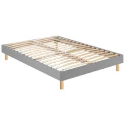 Sommier kit déco en bois massif - Merinos