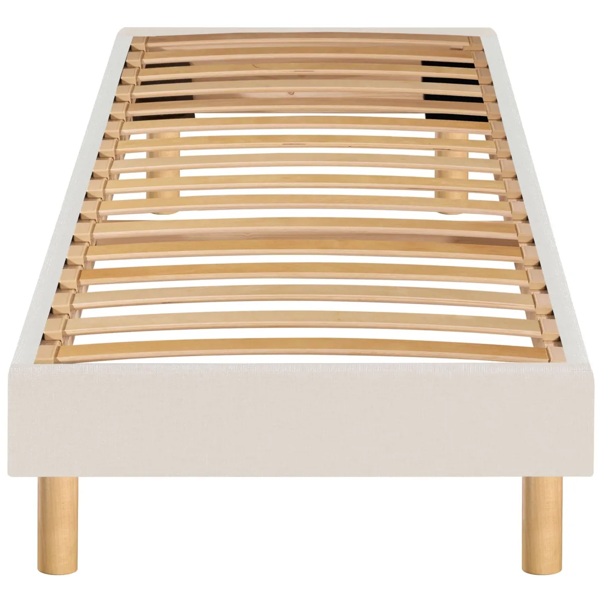 Sommier kit déco en bois massif - Merinos