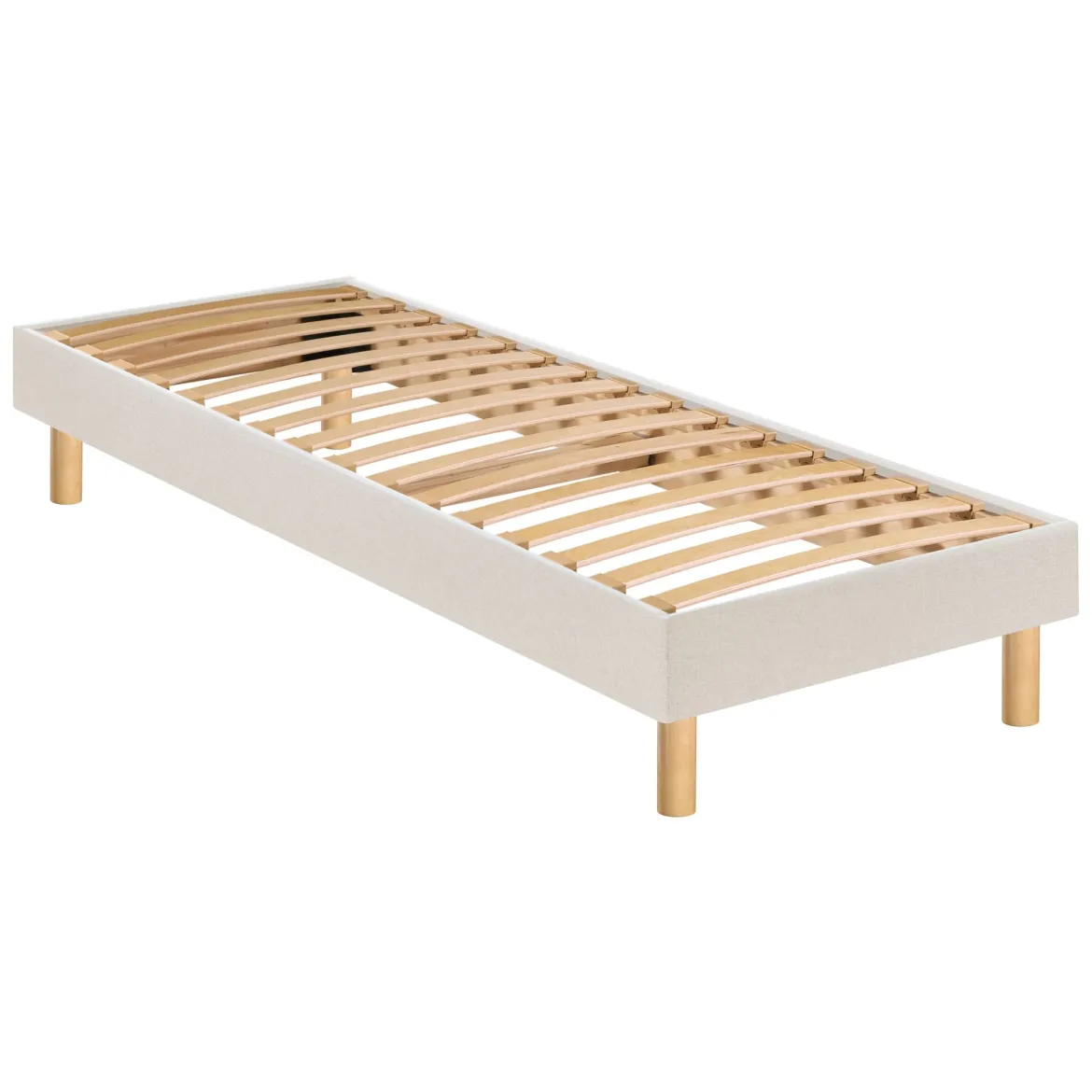 Sommier kit déco en bois massif - Merinos