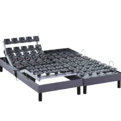 Sommier électrique de relaxation tout plots tissu - SOMEO