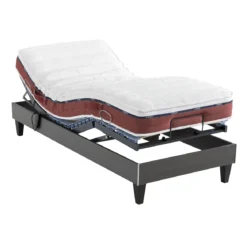 Sommier électrique Someo TPR 50 décor chêne