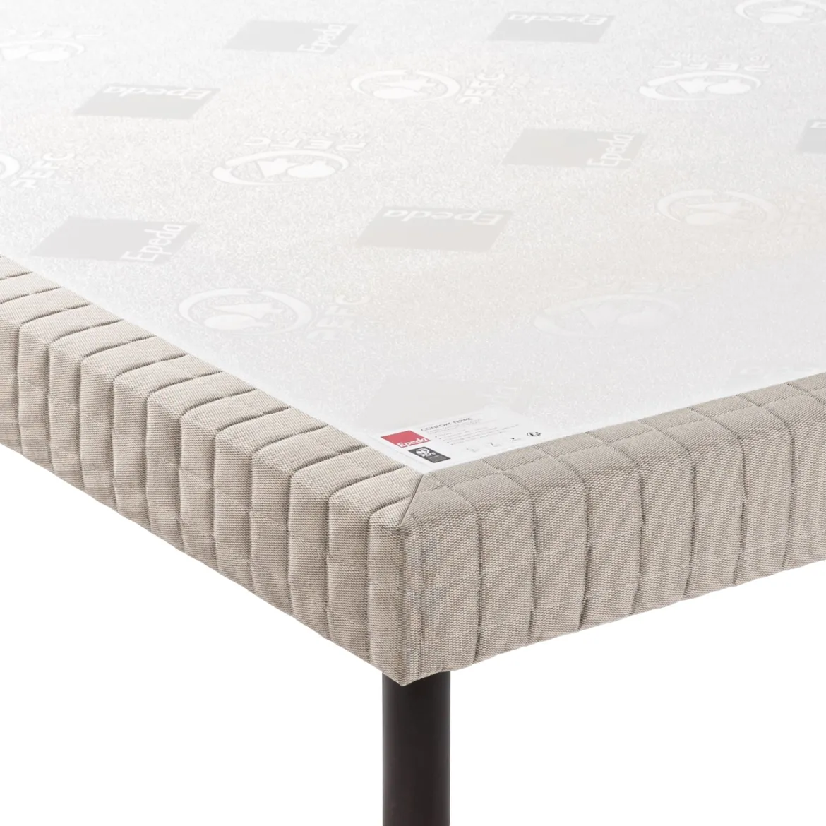 Sommier Nature confort médium 18 cm - Epeda