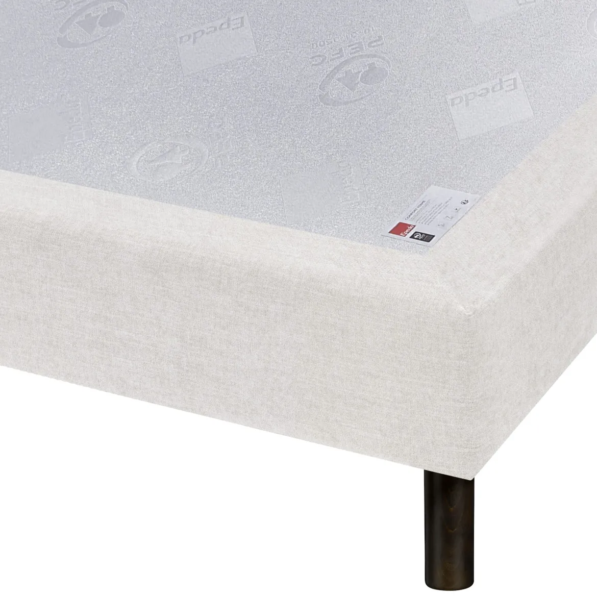 Sommier Nature confort médium 18 cm - Epeda