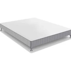 Sommier Simmons à Lattes Recouvertes D35V + Pieds