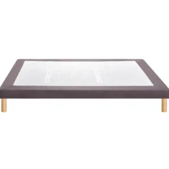 Sommier tapissier extra-plat en bois massif Tech - Bultex