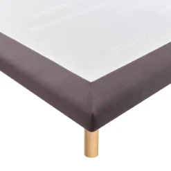 Sommier tapissier extra-plat en bois massif Tech - Bultex