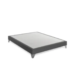 Sommier Tempur déco encastrable anthracite