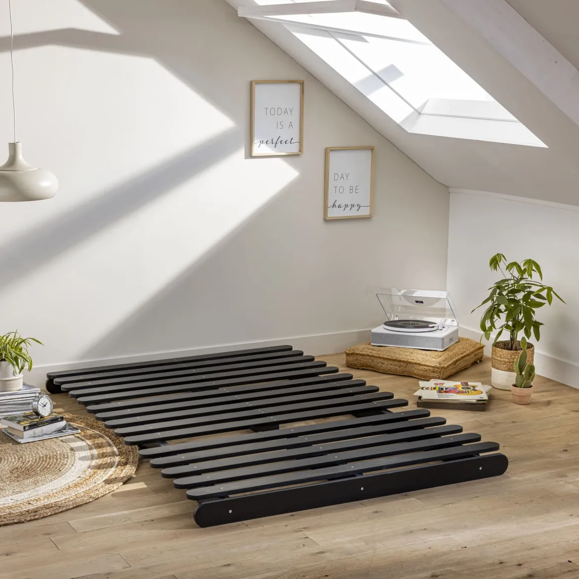 Structure futon en bois massif