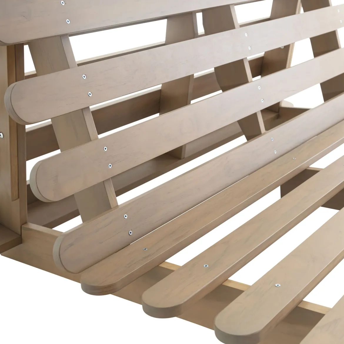 Structure futon en bois massif