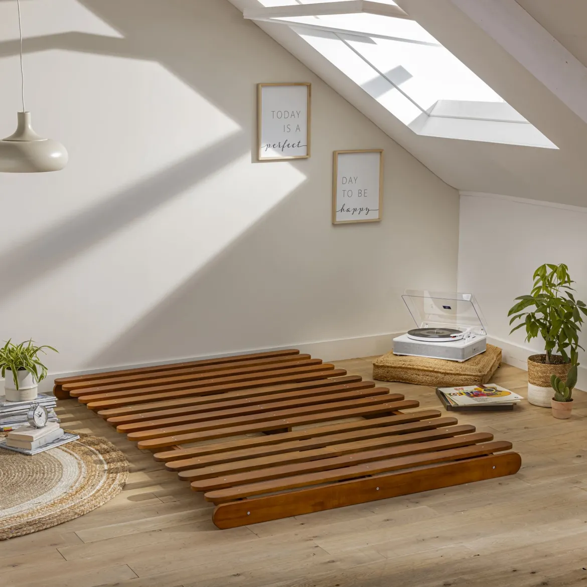 Structure futon en bois massif