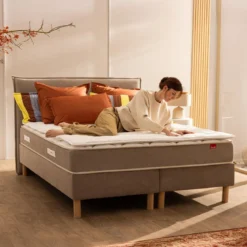 Surmatelas mémoire de forme moelleux Epeda Noblesse
